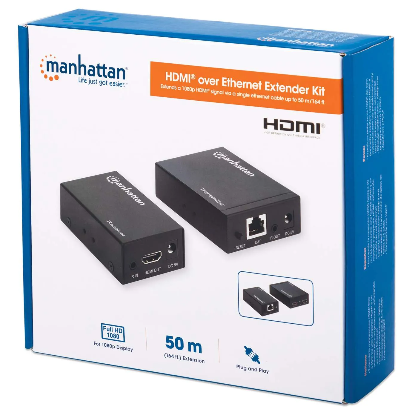 1080p HDMI over Ethernet Extender Kit