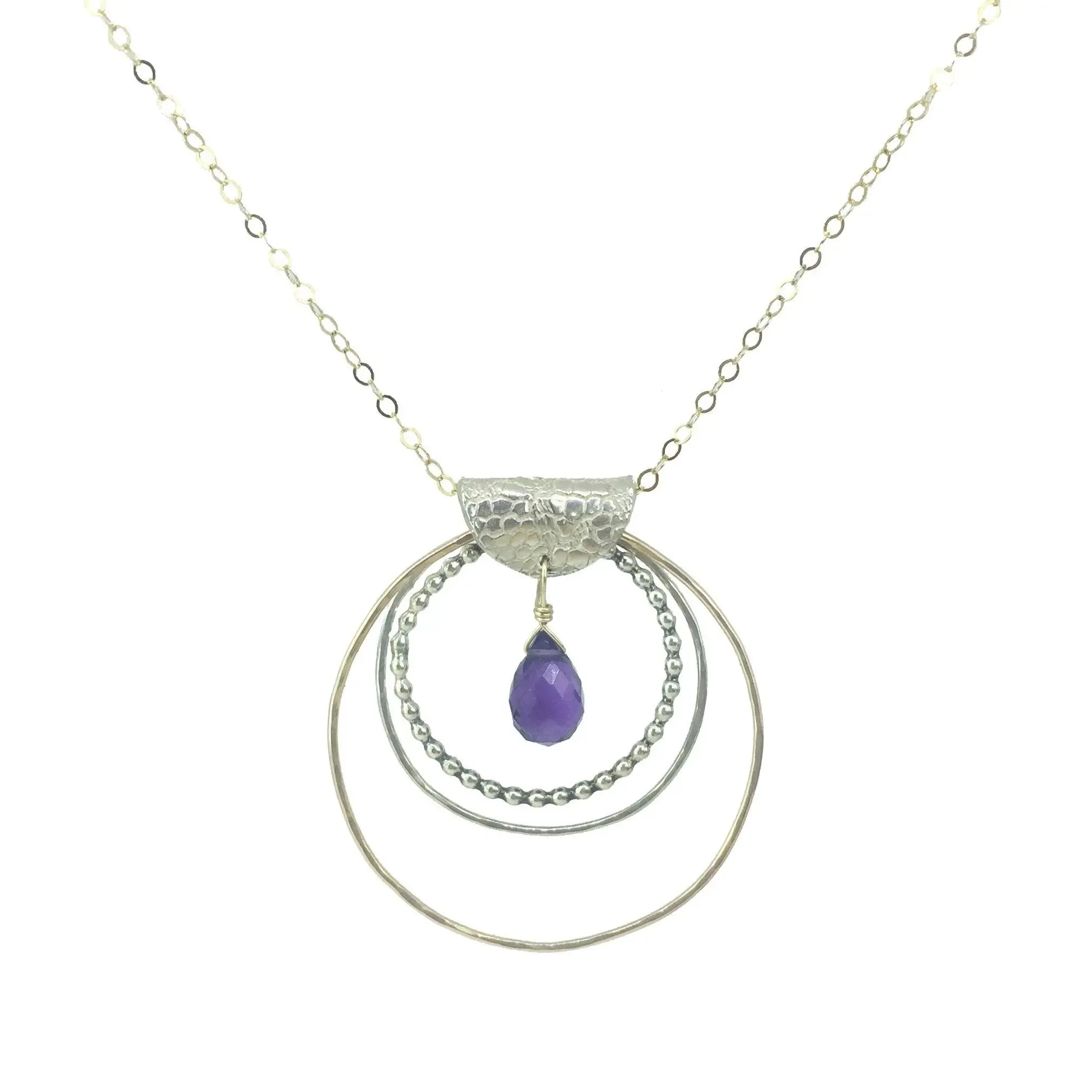 Amethyst Necklace N2068 AMY by Vannucci