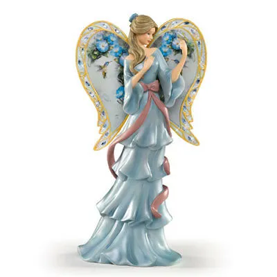 Angel of Angelic Elegance - Lena Liu Angel Figurine - Bradford Exchange