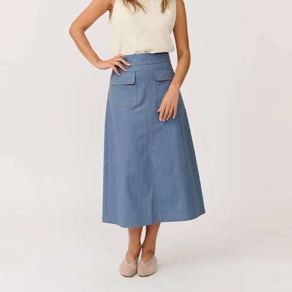 Astrid Skirt - Denim