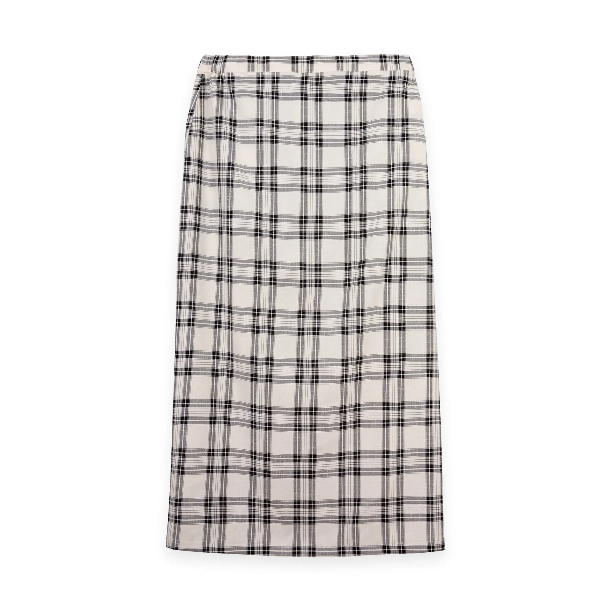 Checks A-Line Skirt