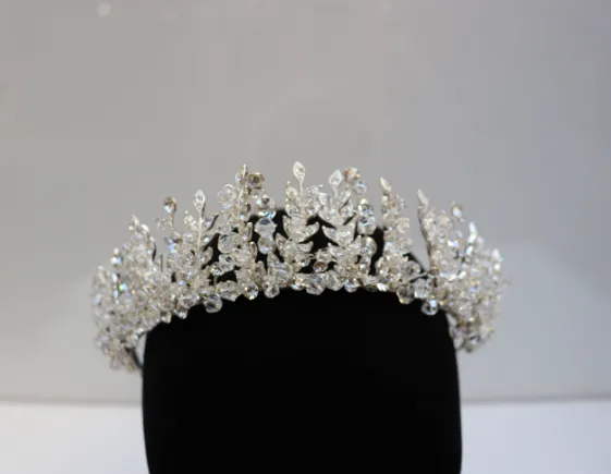 Crystal Leaf Tiara