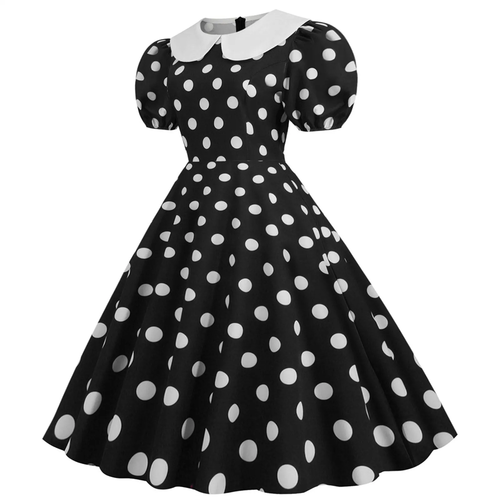 DressBetty - Elegant Vintage Retro Style 60s Floral Gown Rockabilly Prom Party Dress