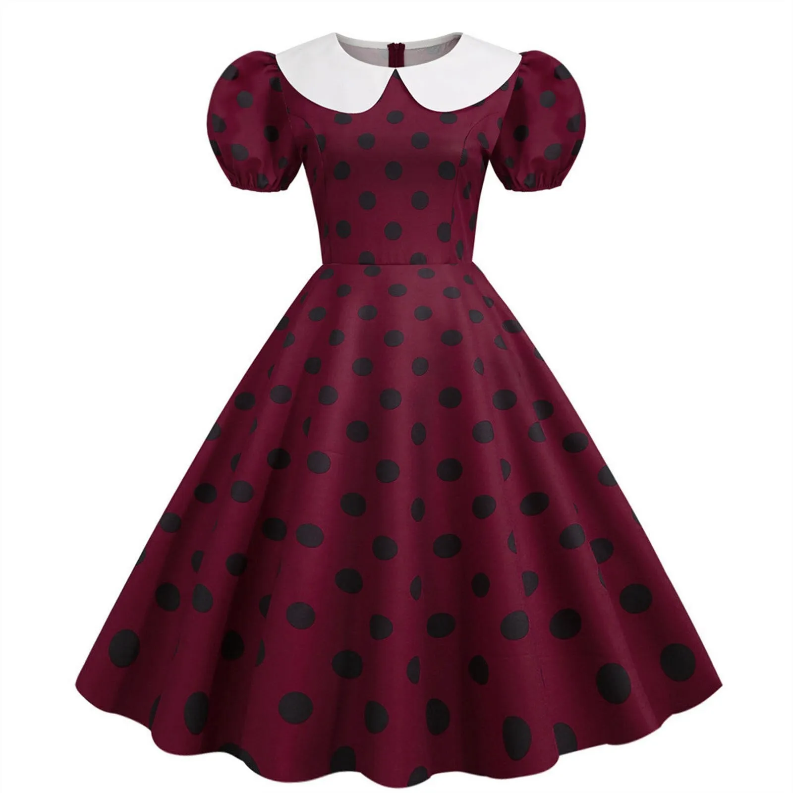 DressBetty - Elegant Vintage Retro Style 60s Floral Gown Rockabilly Prom Party Dress