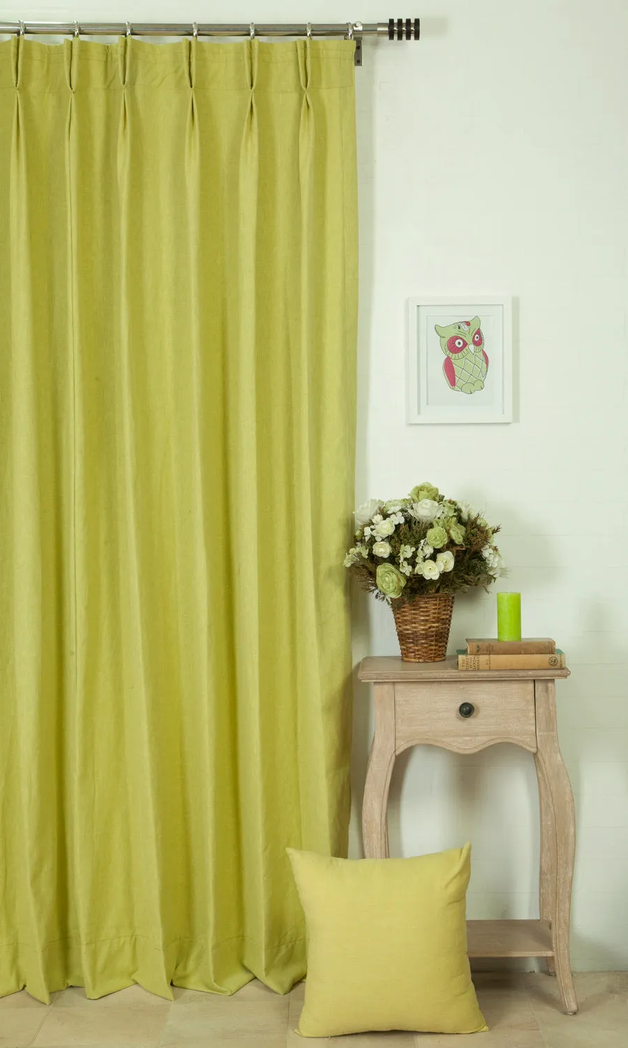 'Moss Campus' Made to Measure Custom Roman Blinds (Green)