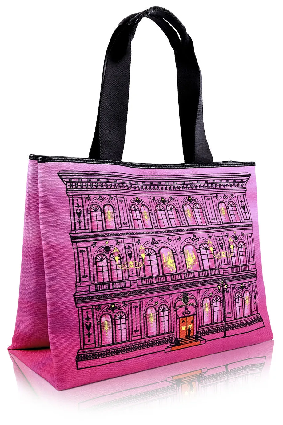 PALAZZO Pink Canvas Bag